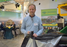 Leon Vervoort von Growfoil by Fi-Trading bv bietet unter anderem elastischen Spargelfolien an. 